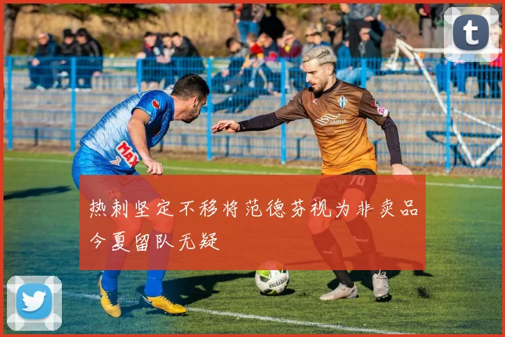 热刺坚定不移将范德芬视为非卖品今夏留队无疑